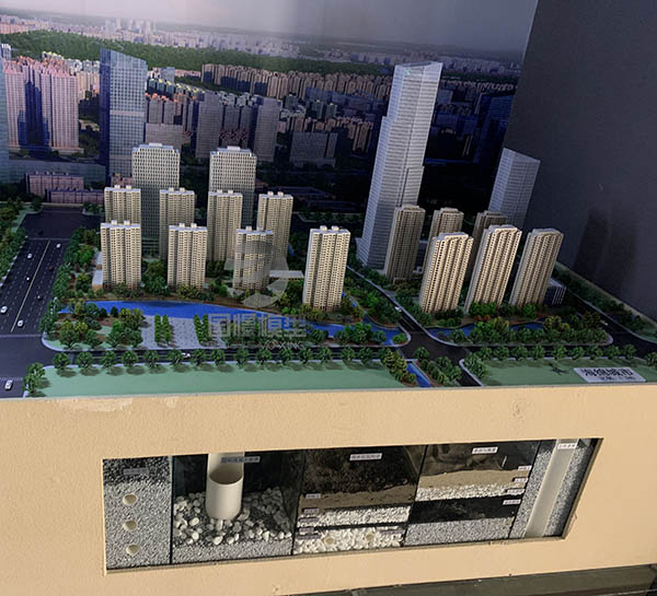 衡南县建筑模型